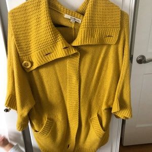 Forever 21 Mustard Yellow Cardigan